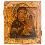 Ikone mit der Gottesmutter von Tichwin "Tichwinskaja", Russland, 18. Jhdt. - Foto 1