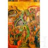 Festtagsikone mit 16 Hochfesten und den vier Evangelisten, Russland, 19. Jhdt. - photo 4