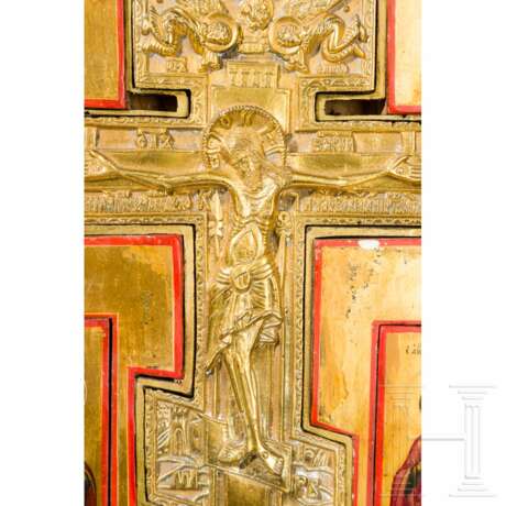 Staurothek-Ikone, Russland, 19. Jhdt. - photo 3