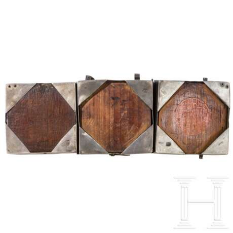Reisetriptychon mit Silbermontierung mit der Verklärung Christi, Russland, Twer, 1831 - photo 2
