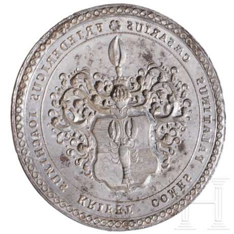 Petschaftmatrix des kaiserlichen Hofpfalzgrafen Friedrich Joachim Krifft von Krifftenstein, deutsch, um 1700 - photo 1