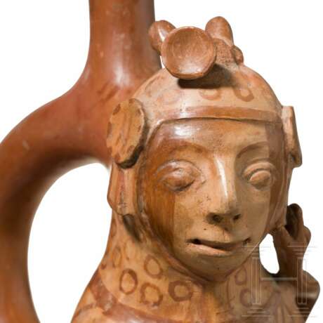 Zwei Figurengefäße, peruanische Nordküste, Moche-Kultur, 4. - 8. Jhdt. - photo 3