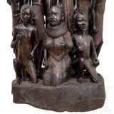Skulptur einer Familie, Kenia, 20. Jhdt. - Foto 7