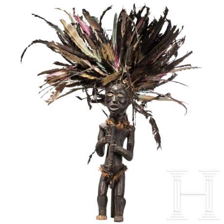 Reliquiarfigur und Reliquiar, Fang Ngumba, Kamerun - photo 9