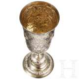 Vermeil-Pokal in der Art der Renaissance, wohl deutsch, 19. Jhdt. - photo 3