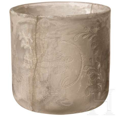 Becher mit Hirsch, deutsch, 17. Jhdt. - photo 3