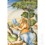 Majolika-Teller "Das Treffen von Tamar und Juda", Urbino, Italien, 2. Hälfte 16. Jhdt. - photo 6