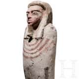 Bemalte hölzerne Figur des Ptah-Sokar-Osiris mit Schutikrone, Spätzeit bis ptolemäisch, Mitte 1. Jtsd. v. Chr. - 100 v. Chr. - Foto 3