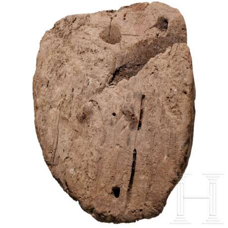 Fünf altägyptische Mumienmasken aus Holz, Spätzeit oder ptolemäisch, Mitte 1. Jtsd. v. Chr. - 1. Jhdt. v. Chr. - photo 3