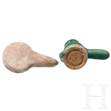 Zwei Öllampen, seldschukisch, 14. - 16. Jhdt. - photo 4