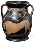 Ancient Greece. Attische Pelike mit zwei Löwendarstellungen, Mitte 5. Jhdt. v. Chr.