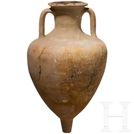 Kleine, breite graeco-italische Amphore, 3. - 2. Jhdt. v. Chr. - photo 1