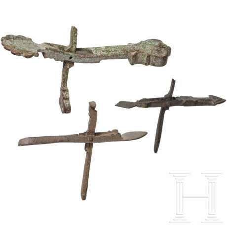 Drei Münzwaagen, byzantinisch, 6. - 10 Jhdt. - photo 1