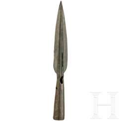 Urnenfelderzeitliche Lanzenspitze, 10. - 9. Jhdt. v. Chr.