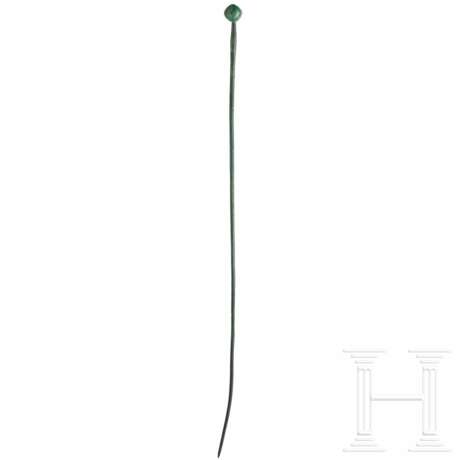 Mittelbronzezeitliche Gewandnadel, Südosteuropa, 15. - 14. Jhdt. v. Chr. - Foto 2