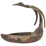 Eiserne Öllampe mit Vogeldarstellung, ostkeltisch, 2. - 1. Jhdt. v. Chr. - photo 2