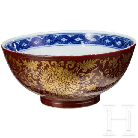 Schale mit Lotusblüten, China, wohl Ende 19./Anfang 20. Jhdt. - photo 1