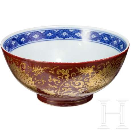 Schale mit Lotusblüten, China, wohl Ende 19./Anfang 20. Jhdt. - photo 10