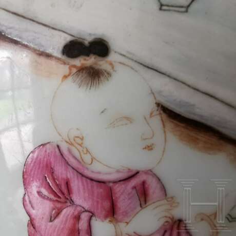 Famille-Rose-Ingwertopf, China, wohl Yongzheng-Periode, 18. Jhdt. - photo 3