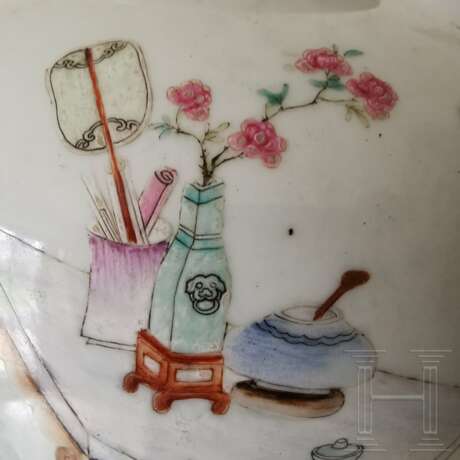 Famille-Rose-Ingwertopf, China, wohl Yongzheng-Periode, 18. Jhdt. - photo 4