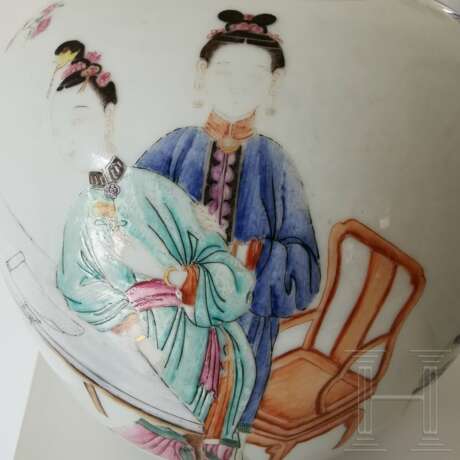Famille-Rose-Ingwertopf, China, wohl Yongzheng-Periode, 18. Jhdt. - photo 9