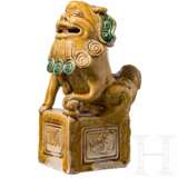 Lachender Buddha und Foo-Hund (Löwe), China, Jiangxi-Provinz, Republikzeit - Foto 8