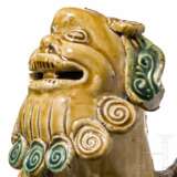 Lachender Buddha und Foo-Hund (Löwe), China, Jiangxi-Provinz, Republikzeit - Foto 10
