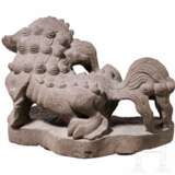Steinerner Wächterlöwe, China, 20. Jhdt. - photo 3