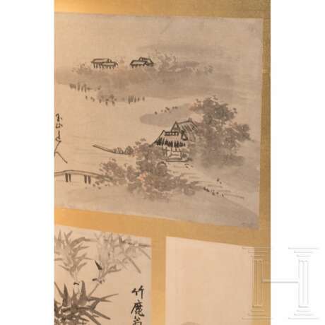 Biyobu (Stellschirm), Japan, späte Edo/Showa-Periode - photo 2
