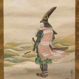 Rollbild mit Darstellung eines Daimyō, Japan, Taisho-Zeit, 1912 - 1926 - photo 2