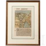 Drei gerahmte Seiten aus der Cosmographia Sebastian Münsters (1488 - 1552), deutsch/Schweiz, 16. Jhdt. - Foto 3
