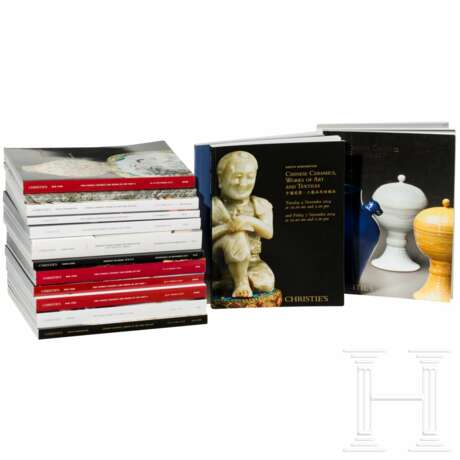 20 Auktionskataloge zu asiatischer Kunst, Christie's London, South Kensington, Hong Kong, New York, 2014 - 2017 - Foto 1