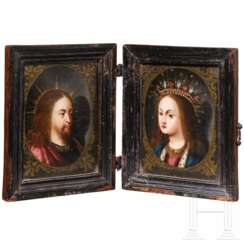 Kleiner Reisealtar, Maler der Antwerpener Schule, um 1620