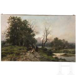 Bayerische Moorlandschaft, deutsch, 19. Jhdt.