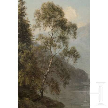 Georg Emil Libert (1820 - 1908) - Stimmungsvolle sommerliche Landschaft mit Fluss und Boot - photo 6