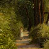 Hans Hassenteufel (1887 - 1943), "Weg in den Isarauen" mit Widmungsinschrift, München, 1. Hälfte 20. Jhdt. - photo 2