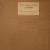 Hans Hassenteufel (1887 - 1943), "Weg in den Isarauen" mit Widmungsinschrift, München, 1. Hälfte 20. Jhdt. - photo 4
