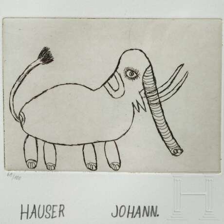 Johann Hauser (1926 - 1996), "Elefant", Österreich, 20. Jhdt. - photo 2