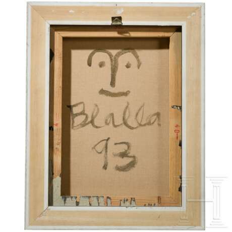 Blalla W. Hallmann (1941 - 1997), "Hier bin ich...", deutsch, datiert 1993 - photo 3