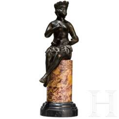 Allegorische Bronzefigur "Amerika", Flandern/Niederlande, 17./18. Jhdt.