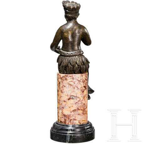 Allegorische Bronzefigur "Amerika", Flandern/Niederlande, 17./18. Jhdt. - photo 4
