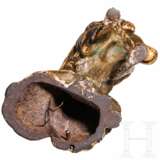 Wiener Bronze eines sitzenden Hundes, 19./20. Jhdt. - photo 4