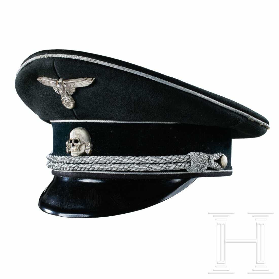 A Visor Cap for Allgemeine SS General Officers A Visor Cap for Allgemeine SS General Officers