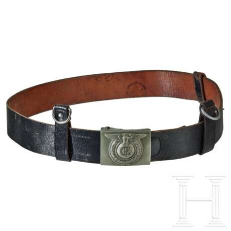 An SS Enlisted Belt, Buckle and Shoulder Strap - Foto 5