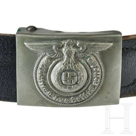 An SS Enlisted Belt, Buckle and Shoulder Strap - Foto 6