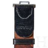 An SS Officer's Belt, Buckle and Shoulder Strap - Foto 8