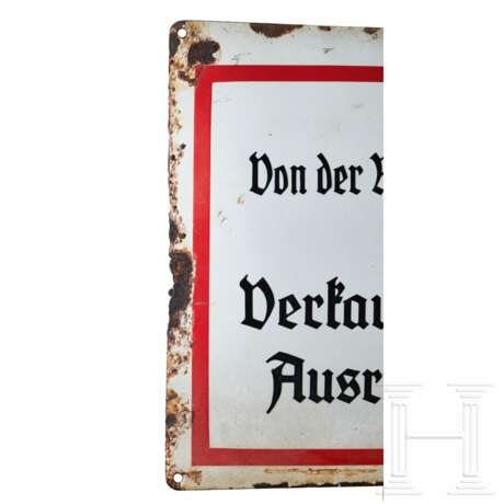 An RZM Approved Outlet-Retailer Enamel Sign - фото 3