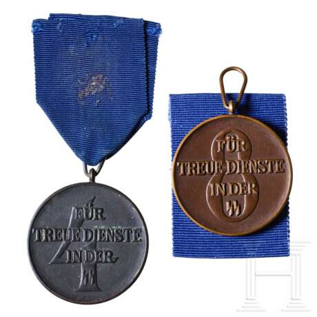 A Pair of SS Long Service Awards - photo 2