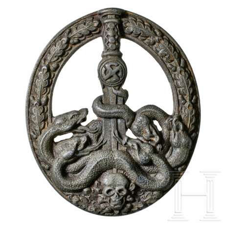 A Anti-Partisan Badge in Bronze - photo 1