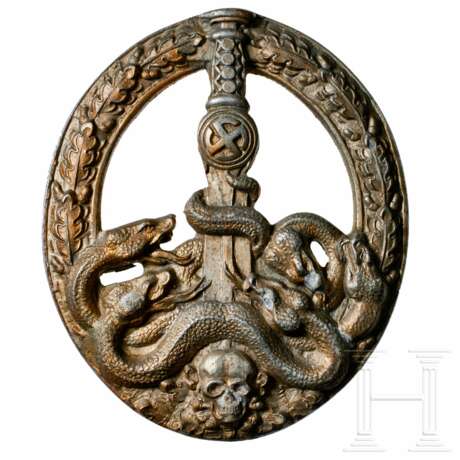 A Anti-Partisan Badge in Gold - photo 1